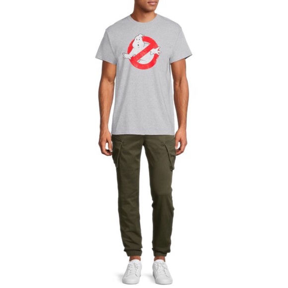 NWT Ghostbusters Retro Logo Graphic TShirt Large and XLarge Sizes - Picture 3 of 9